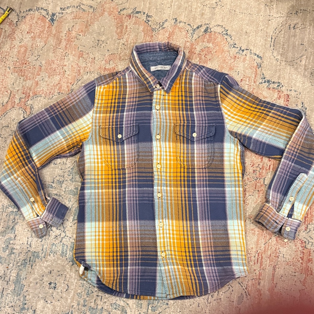 Outerknown Multicolor Plaid Blanket Shirt